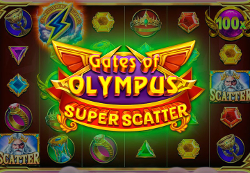 Игровой автомат Gates Of Olympus Super Scatter в казино Денди